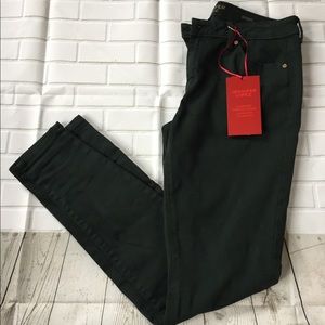 Jennifer Lopez skinny jeans-Hunter green-size 6